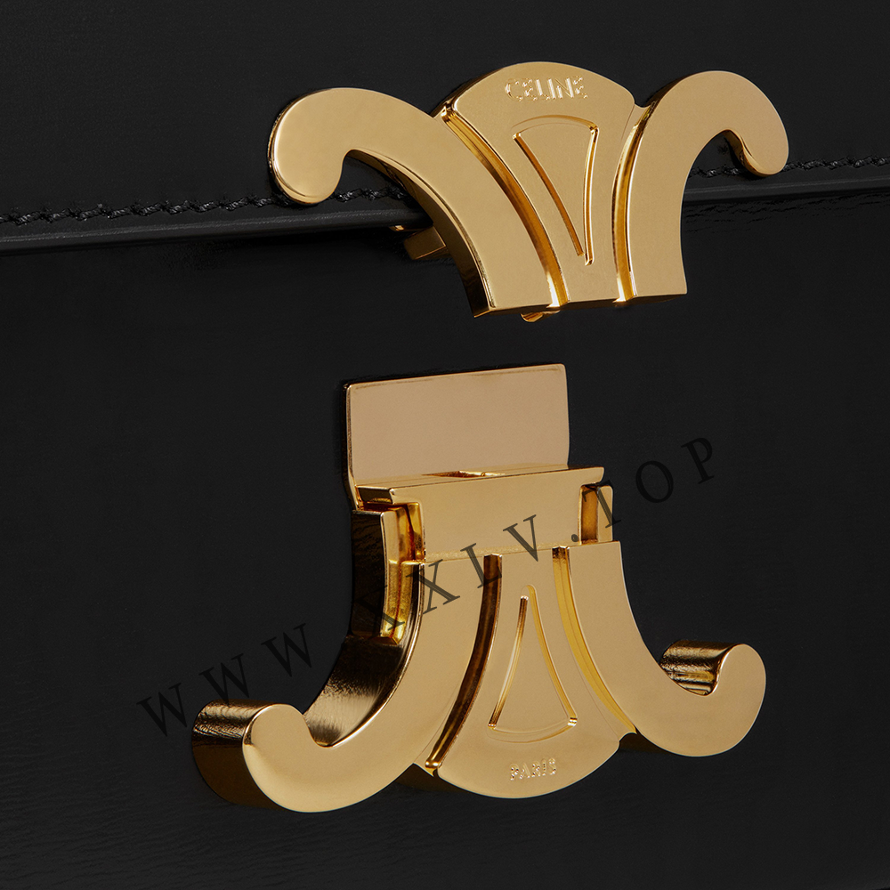 SHOULDER BAG CLAUDE in shiny calfskin - Image 2