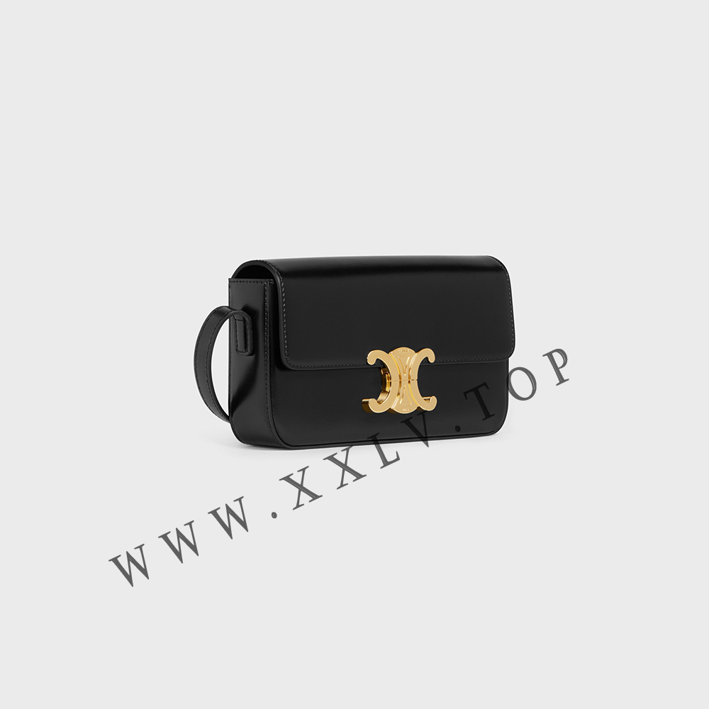 SHOULDER BAG CLAUDE in shiny calfskin - Image 5