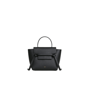 Nano Belt bag in grained calfskin