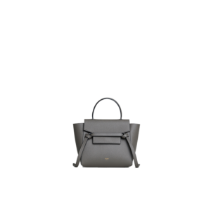 Nano Belt bag in grained calfskin