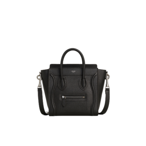 Nano Luggage bag in drummed calfskin