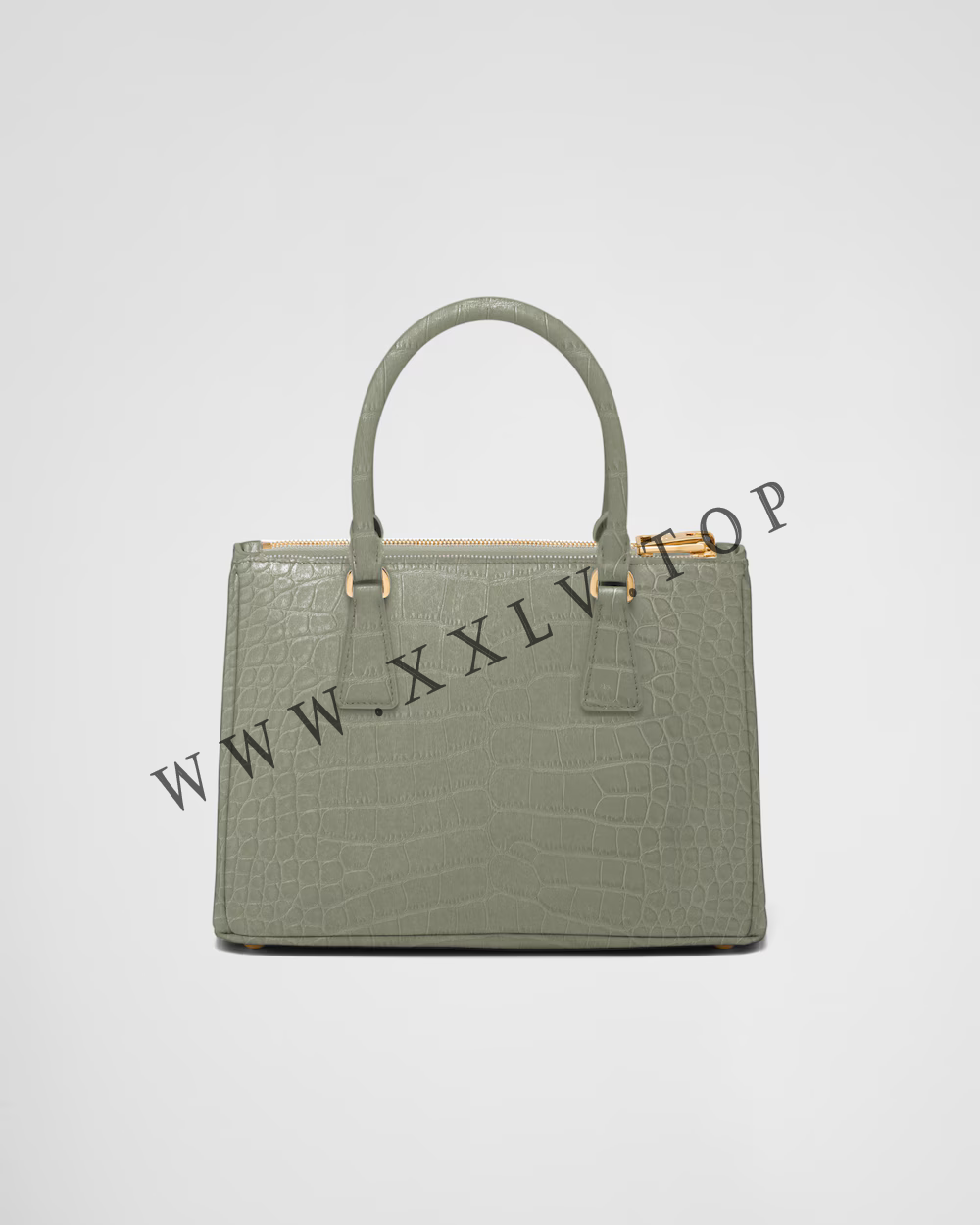 Medium Prada Galleria crocodile leather bag - Image 4
