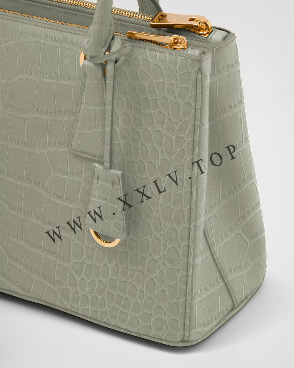 Medium Prada Galleria crocodile leather bag - Image 2