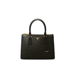 Medium Prada Galleria crocodile leather bag