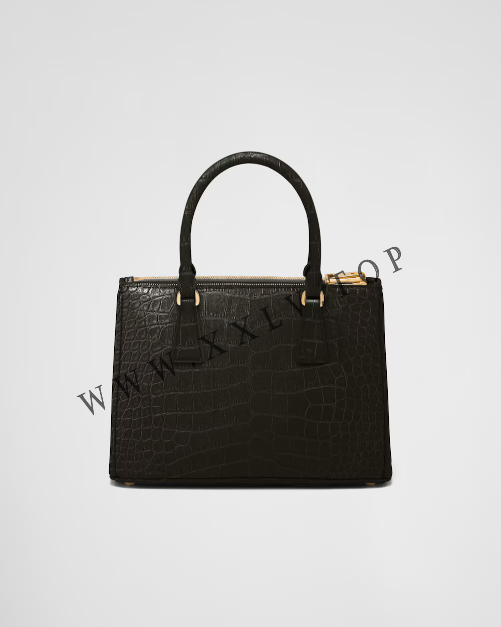 Medium Prada Galleria crocodile leather bag - Image 4