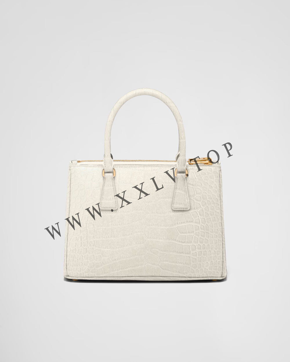 Medium Prada Galleria crocodile leather bag - Image 3
