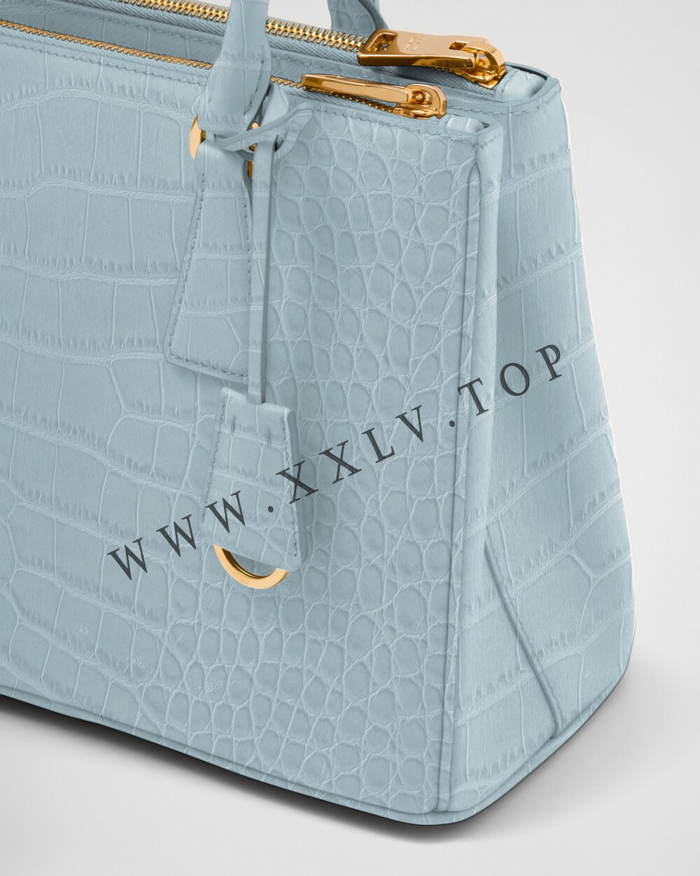 Medium Prada Galleria crocodile leather bag - Image 2