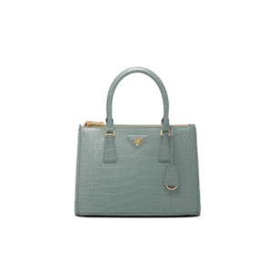 Medium Prada Galleria crocodile leather bag