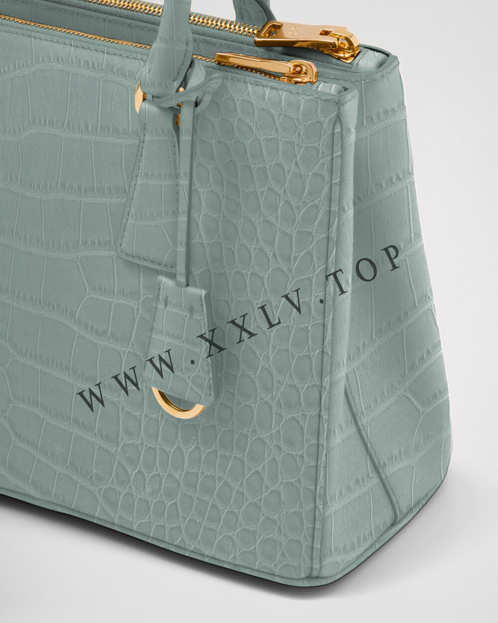 Medium Prada Galleria crocodile leather bag - Image 3