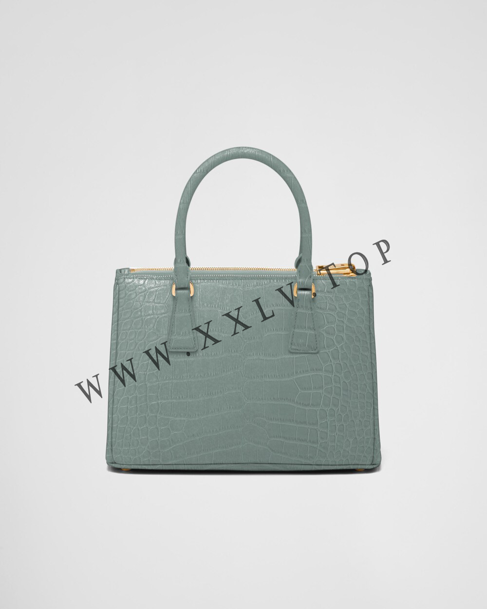 Medium Prada Galleria crocodile leather bag - Image 4