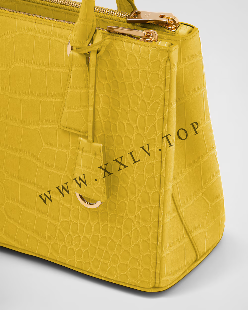Medium Prada Galleria crocodile leather bag - Image 5