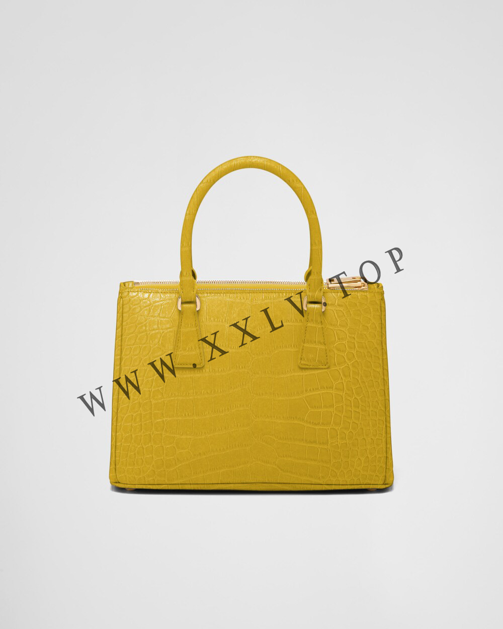 Medium Prada Galleria crocodile leather bag - Image 4