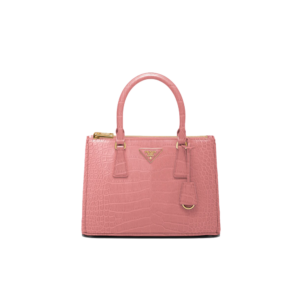 Medium Prada Galleria crocodile leather bag