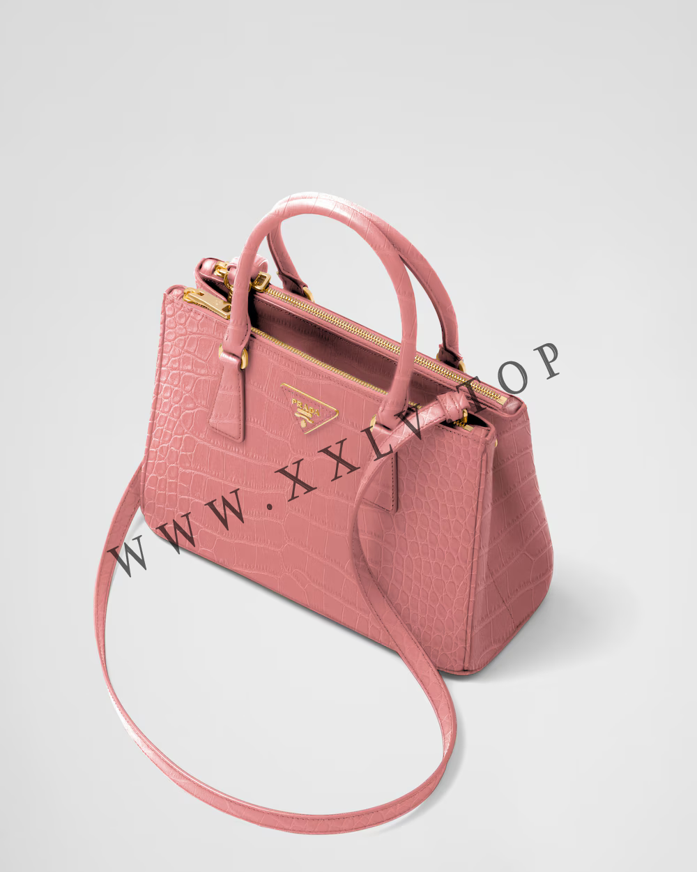 Medium Prada Galleria crocodile leather bag - Image 2