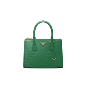 Medium Prada Galleria crocodile leather bag