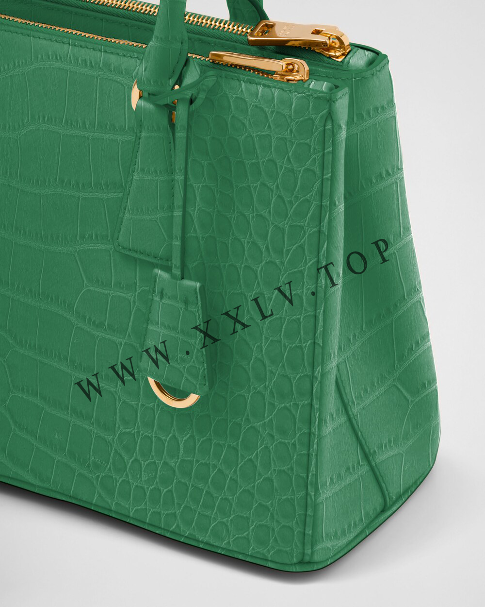 Medium Prada Galleria crocodile leather bag - Image 2