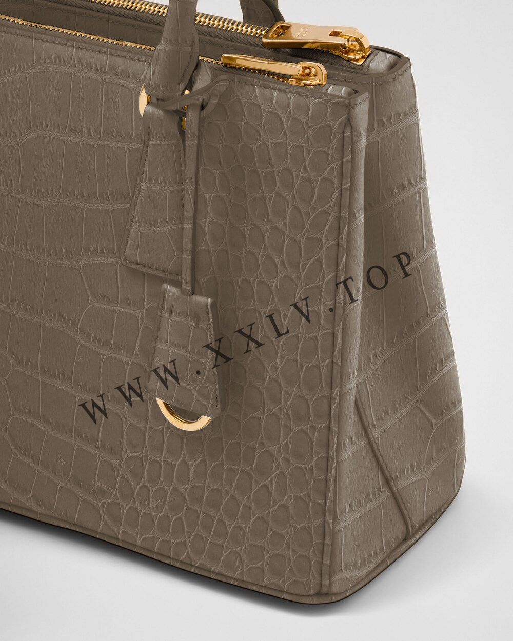 Medium Prada Galleria crocodile leather bag - Image 6