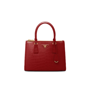 Medium Prada Galleria crocodile leather bag