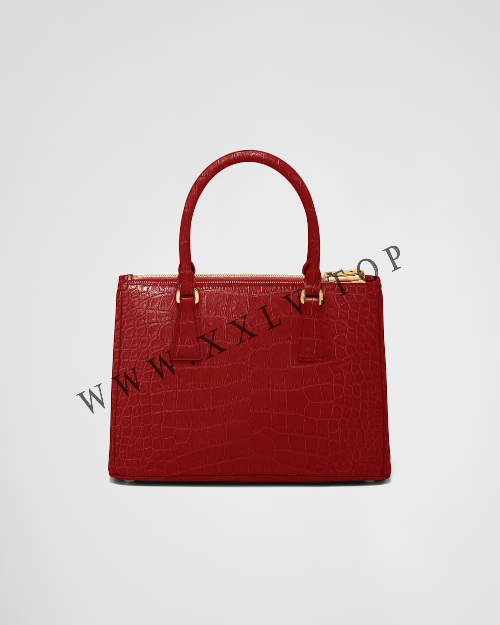 Medium Prada Galleria crocodile leather bag - Image 3