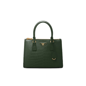 Medium Prada Galleria crocodile leather bag