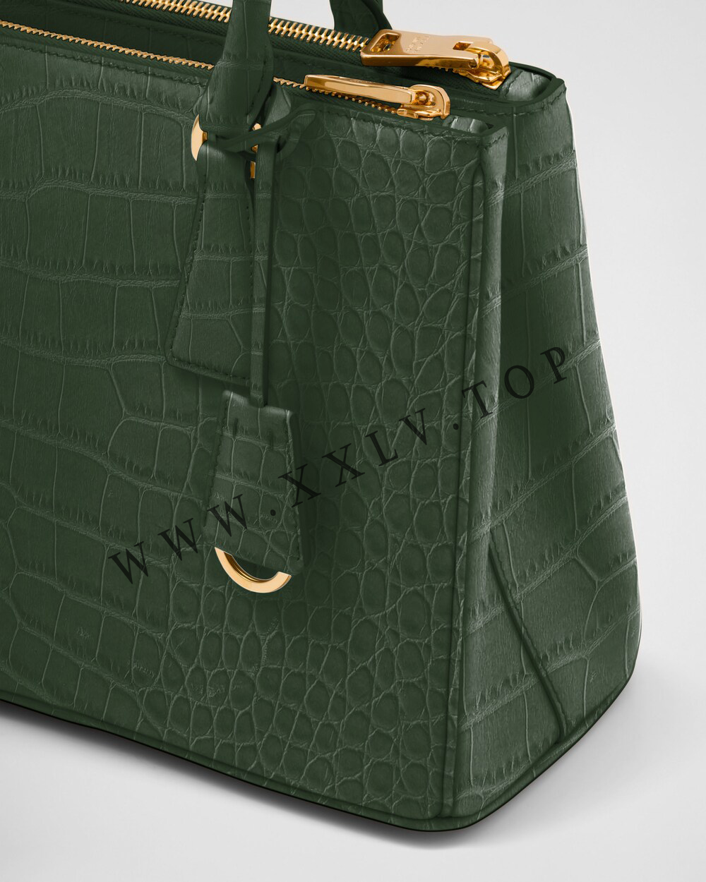 Medium Prada Galleria crocodile leather bag - Image 3