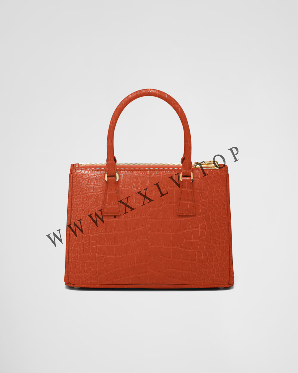 Medium Prada Galleria crocodile leather bag - Image 3