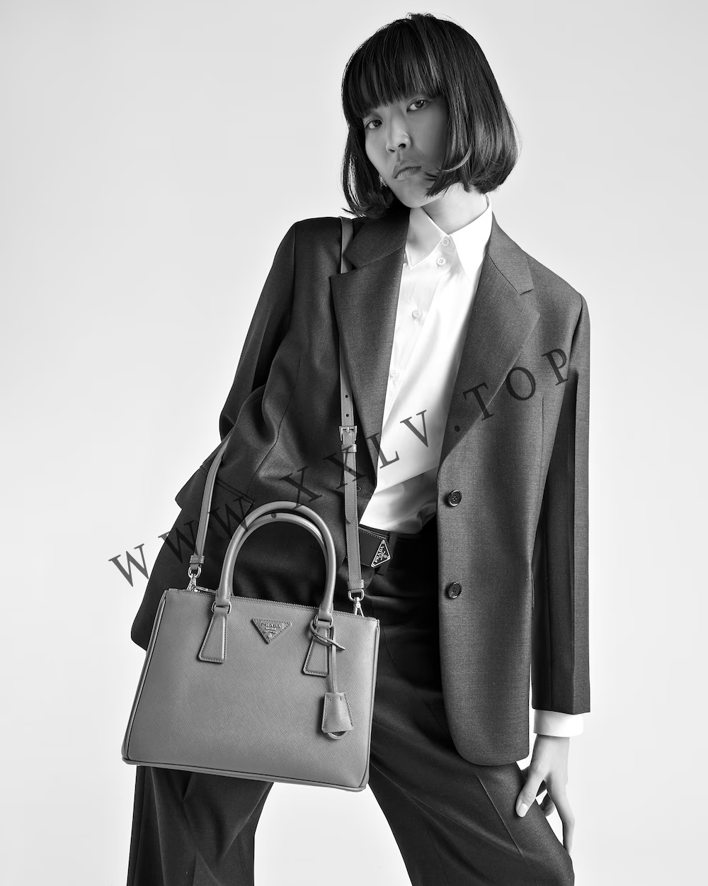 Medium Prada Galleria Saffiano leather bag - Image 2