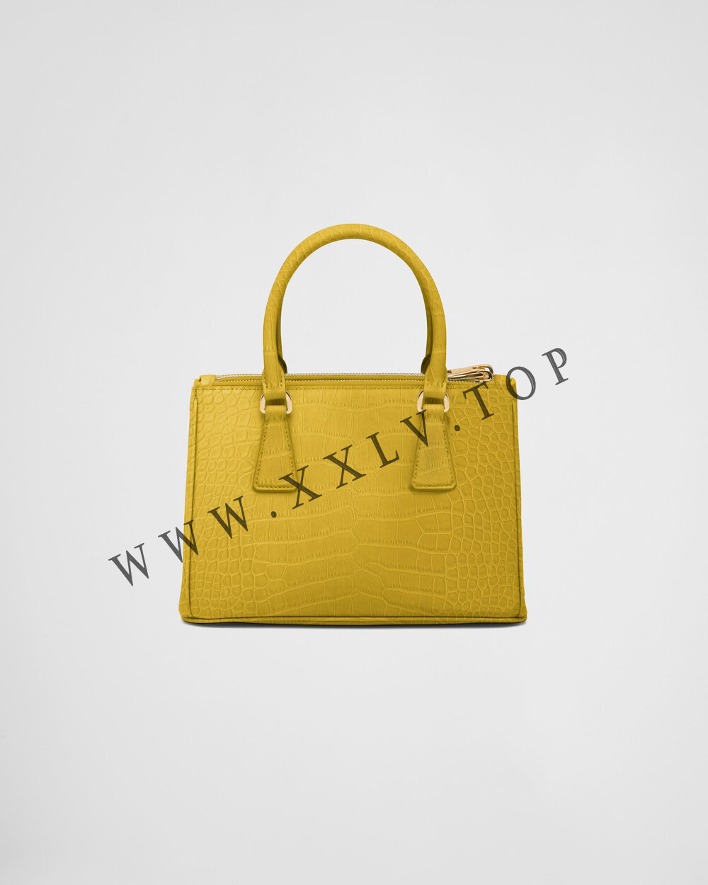 Small Prada Galleria crocodile leather bag - Image 4