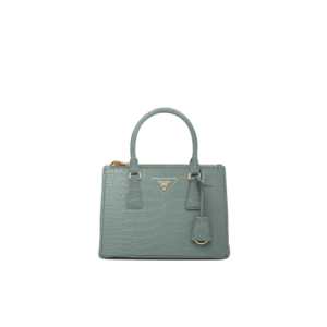Small Prada Galleria crocodile leather bag