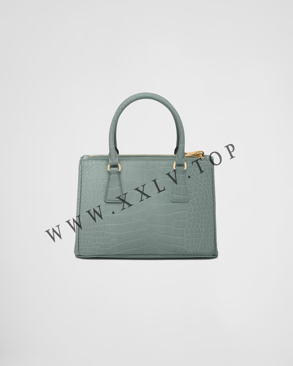 Small Prada Galleria crocodile leather bag - Image 4