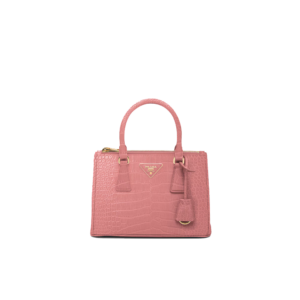 Small Prada Galleria crocodile leather bag