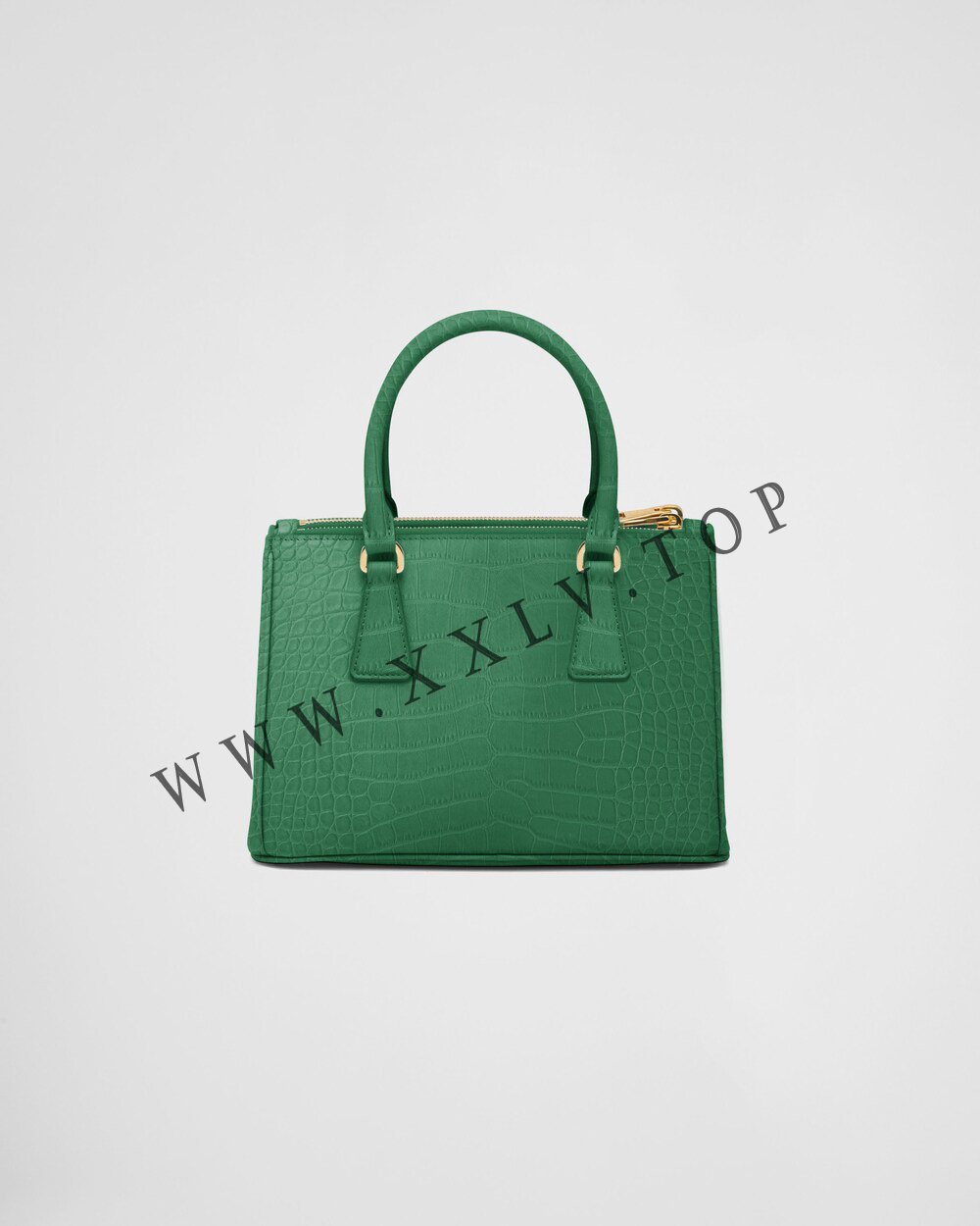 Small Prada Galleria crocodile leather bag - Image 4