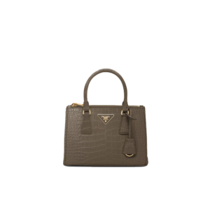 Small Prada Galleria crocodile leather bag