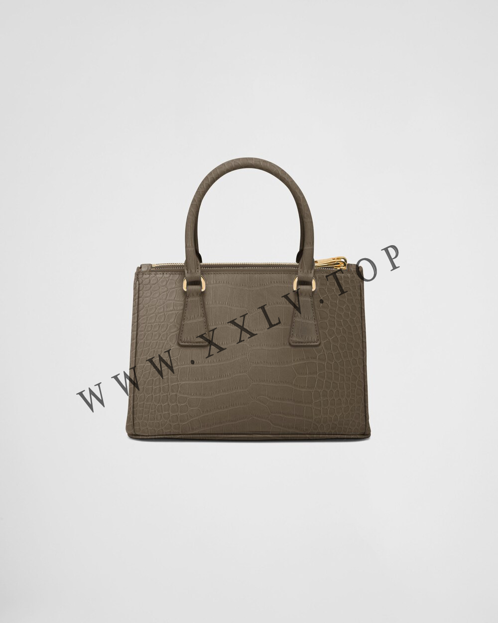 Small Prada Galleria crocodile leather bag - Image 4