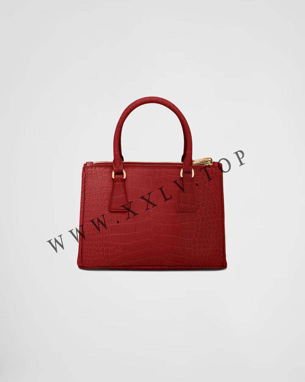 Small Prada Galleria crocodile leather bag - Image 4