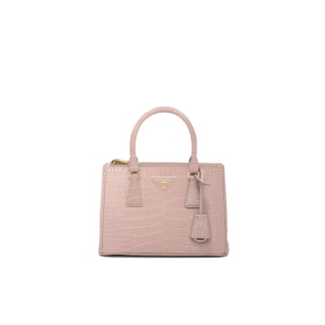 Small Prada Galleria crocodile leather bag