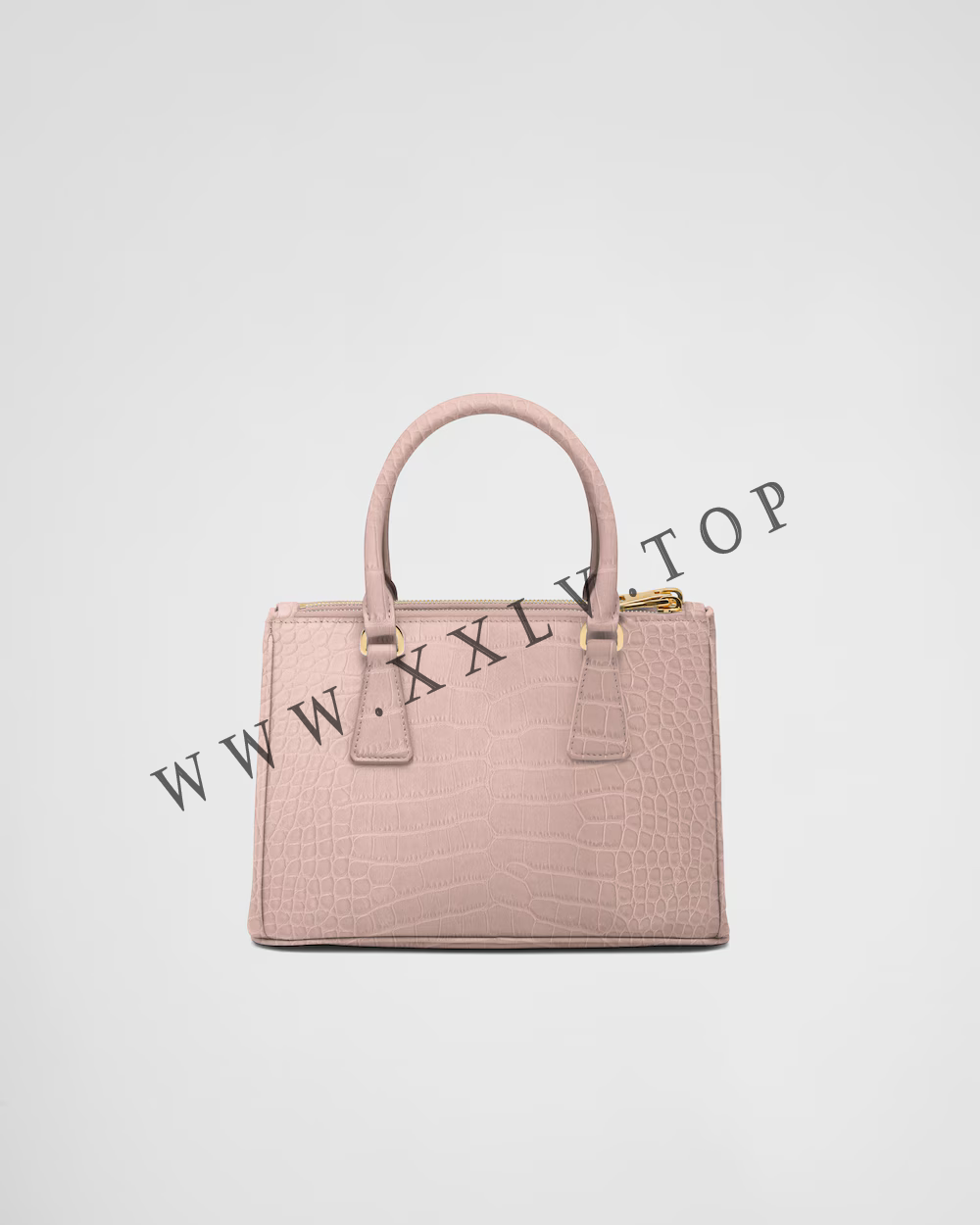 Small Prada Galleria crocodile leather bag - Image 4