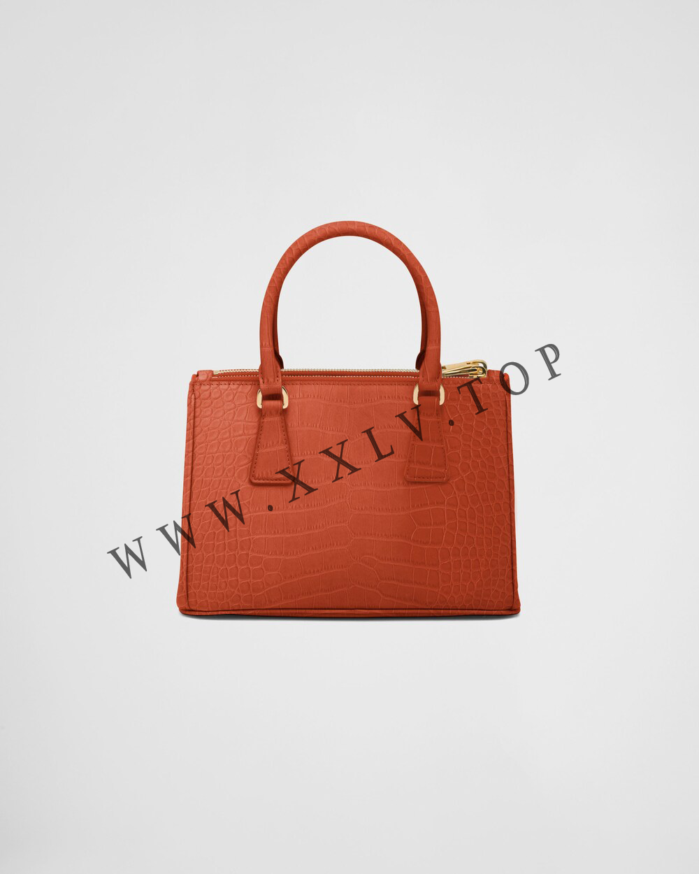 Small Prada Galleria crocodile leather bag - Image 4