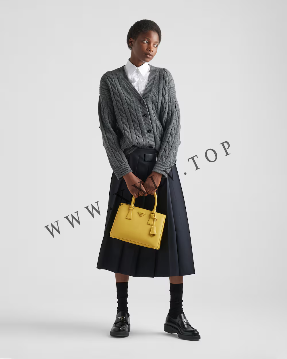 Medium Prada Galleria Saffiano leather bag - Image 4