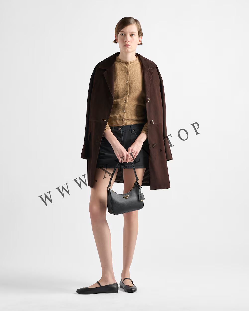 Prada Re-Edition Saffiano leather mini bag - Image 3