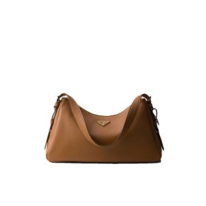 Prada Aimée large leather shoulder bag