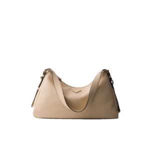 Prada Aimée large leather shoulder bag