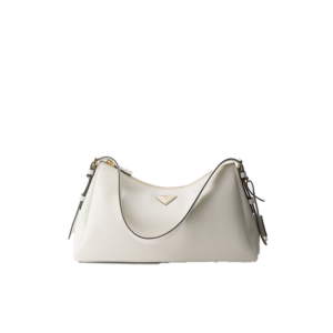 Prada Aimée large leather shoulder bag