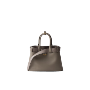Prada Buckle small leather handbag with belt