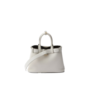 Prada Buckle small leather handbag with belt