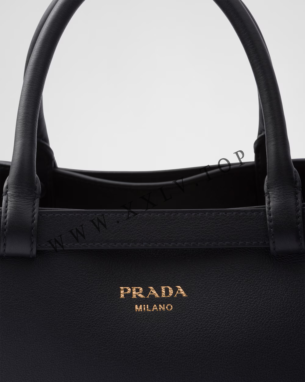 Prada Buckle medium leather handbag with double belt - Image 2