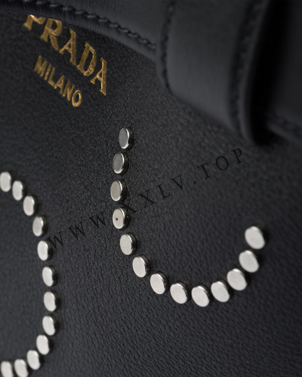 Prada Buckle small leather bag with appliqués - Image 2