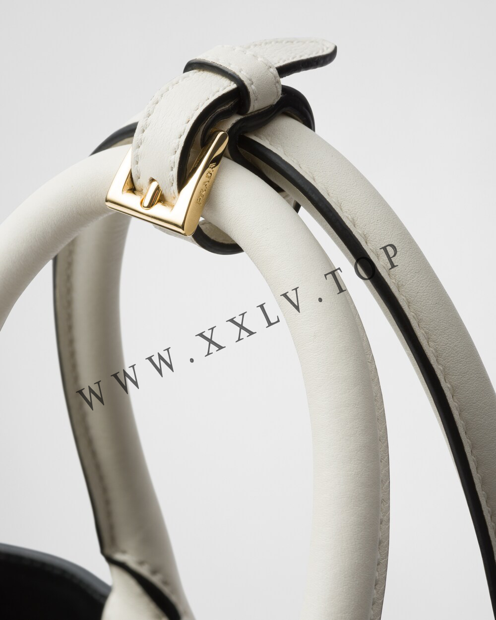 Prada Buckle small leather bag with appliqués - Image 3