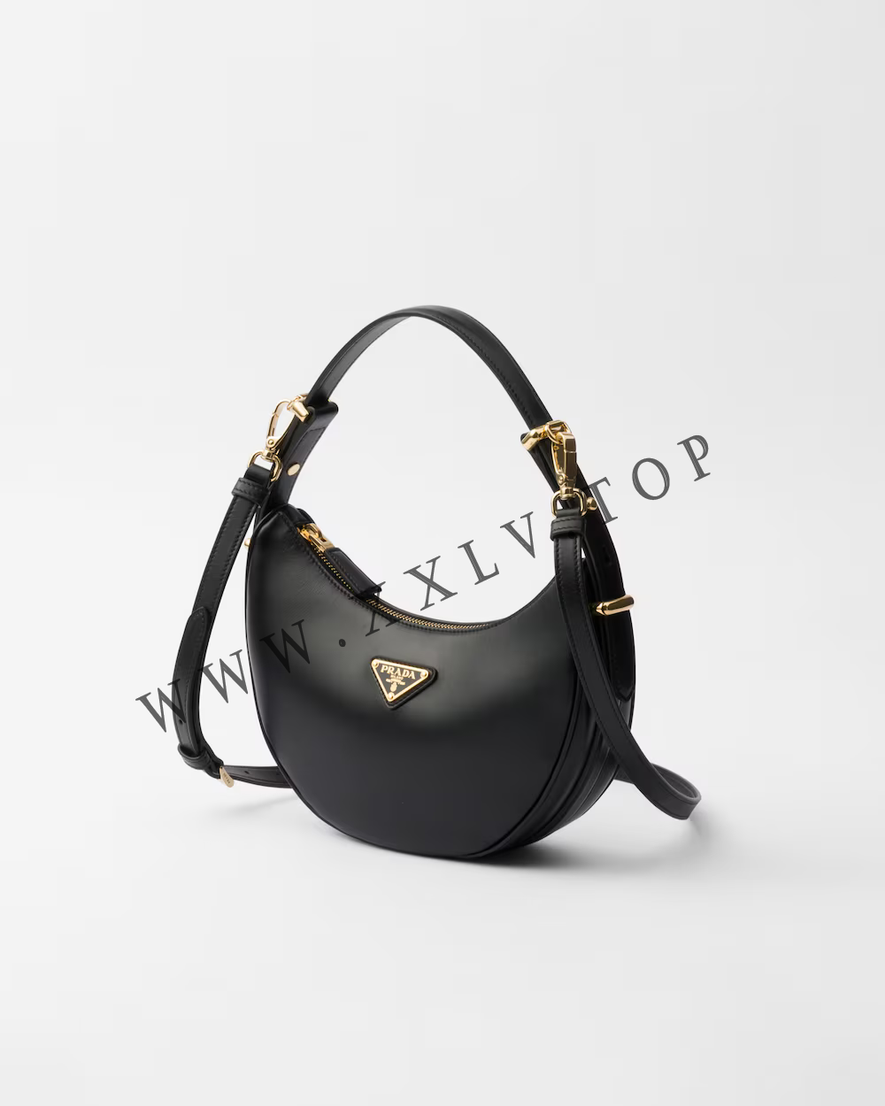 Prada Arqué small leather shoulder bag - Image 4