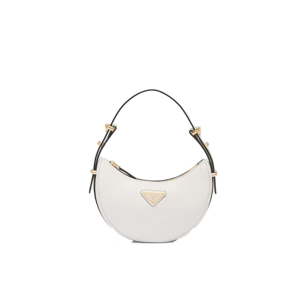 Prada Arqué leather mini shoulder bag